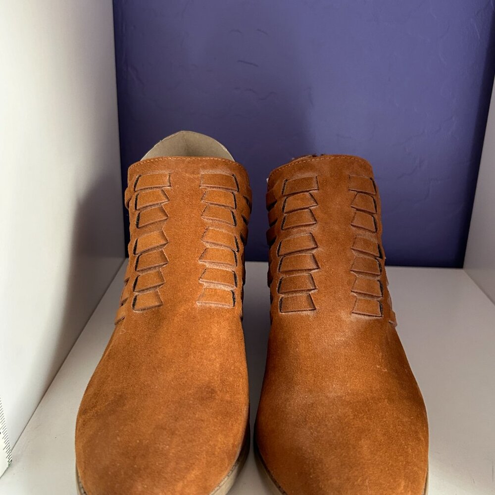 LC Lauren Conrad Tanzanite Ankle Boots